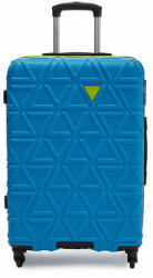 PUCCINI Közepes bőrönd ABS018B Kék (ABS018B)