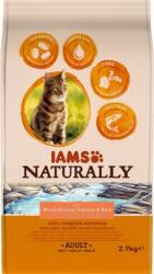 Iams Naturally Adult Cat with North Atlantic Salmon & Rice 2, 7 kg hrana pisica adulta