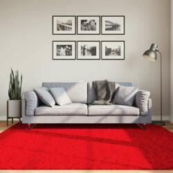 vidaXL piros rövid szálú puha és mosható szőnyeg 200 x 200 cm (375175)