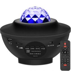 SEVERNO Többfunkciós LED projektor, 4 szín, Severno, állítható fényerő, időzítő, állítható sebesség, USB, Bluetooth (PROIECTOR-LED)