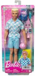 Mattel Papusa Ken, Barbie, O zi la plaja, HPL74 Papusa Barbie