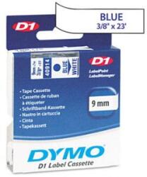 DYMO "D1" Feliratozógép szalag 9 mm x 7 m kék-fehér (GD40914) (GD40914) (GD40914)