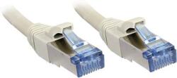 Lindy RJ45 Hálózat Csatlakozókábel CAT 6A S/FTP 1.50 m Szürke Védővel LINDY (47133) (47133)