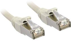 Lindy RJ45 Hálózat Csatlakozókábel CAT 6 S/FTP 7.50 m Szürke Védővel LINDY (45586) (45586)