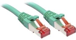 Lindy RJ45 Hálózat Csatlakozókábel CAT 6 S/FTP 1.00 m Zöld Védővel LINDY (47747) (47747)