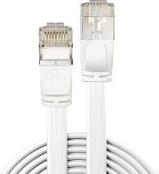 Lindy RJ45 Hálózat Csatlakozókábel CAT 6A U/FTP 3.00 m Fehér Védővel LINDY (47543) (47543)