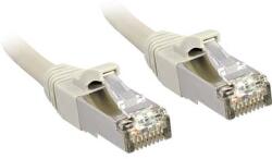 Lindy RJ45 Hálózat Csatlakozókábel CAT 6 S/FTP 1.00 m Szürke Védővel LINDY (45582) (45582)