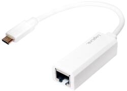 LogiLink USB-C 3.1 -> Gigabit Ethernet adapter fehér (UA0238) (UA0238) (UA0238)