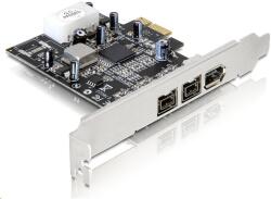 Delock 3x FireWire bővítő kártya PCI-E (89153) (89153) (89153)