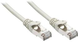 Lindy RJ45 Hálózat Csatlakozókábel CAT 5e F/UTP 7.50 m Szürke Védővel LINDY (48346) (48346)