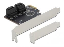 Delock 4x SATA bővítő kártya PCI-E (90010) (delock90010) (delock90010)