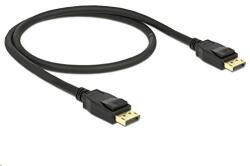 Delock 85506 Displayport 1.2 apa > Displayport apa 0, 5m fekete (DL85506) (DL85506)