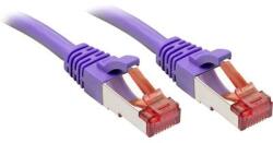 Lindy RJ45 Hálózat Csatlakozókábel CAT 6 S/FTP 3.00 m Viola Védővel LINDY (47825) (47825)