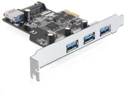 Delock 3+1x USB 3.0 bővítő kártya PCI-E (89301) (89301) (89301)