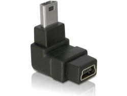 Delock DL65097 USB mini-B 5 tűs apa / anya 90° adapter (DL65097) (DL65097)