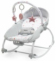  Multifunkcionális baba hinta pihenőszék Baby Mix csillagok rózsaszín (53427)