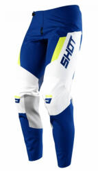 Shot Motocross nadrág Shot Contact Chase kék-fehér-sárga kiárusítás