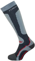 nanosilver® zokni fekete-szürke-piros