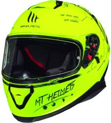 MT Helmets Zárt motoros sisak MT Thunder 3 SV Board neon sárga výprodej