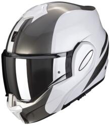 Scorpion Cască de motocicletă rabatabilă Scorpion EXO-TECH FORZA alb-argintiu perlat (SCRP01758)