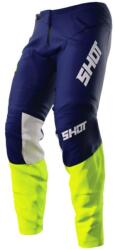 Shot Pantaloni Motocross Shot Devo Reflex albastru-alb-alb-albastru-fluo galben lichidare (SHOA08-11C1-A02)