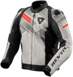 Revit Apex H2O jachetă de motocicletă gri-roșu-fluo lichidare (REFJT293-3600)