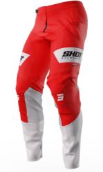 Shot Pantaloni Motocross Shot Contact Scope alb-roșu lichidare (SHOA08-11B3-C01)