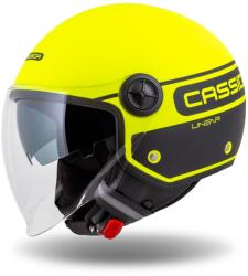 Cassida Cască de motociclist Cassida Handy Plus Linear galben-fluo-negru deschis (AIM140-1724)