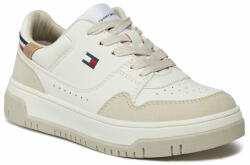 Tommy Hilfiger Sneakers Tommy Hilfiger Low Cut Lace-Up Sneaker T3X9-33366-1269 M Beige/Off White A36