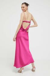 Abercrombie & Fitch ruha rózsaszín, maxi, testhezálló - rózsaszín S