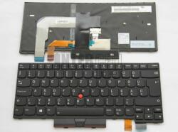 Lenovo Thinkpad T470 T480 series 01HX434 01HX474 01AX584 háttérvilágítással (backlit) trackpointtal (pointer) fekete magyar (HU) laptop/notebook billentyűzet