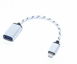  Cablu OTG, USB A mama, compatibil cu iPhone, 15cm, 196735