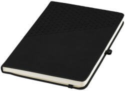 Everestus Agenda A5 cu pagini dictando, coperta tare cu elastic, Everestus, TA01, pu, negru, lupa de citit inclusa (EVE06-10688100)