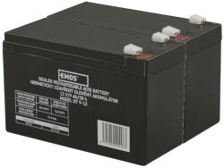 EMOS NJOY 2000VA - Horus Plus 2000 készülékhez helyettesítő akkumulátor (12V 9Ah, márka: EMOS) (1_B9675_0001)