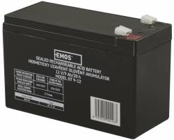 EMOS NJOY GP09122L (PN: BTVACGUEBTC2LAZ01B) helyettesítő szünetmentes akkumulátor (12V 9Ah, F2, márka: EMOS) (1_B9675_0002)