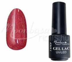 Moonbasanails 3step géllakk 4ml #224 Rubintűz