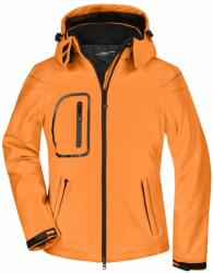 James & Nicholson Női softshell kabát JN1001 - Narancssárga | XL (1-JN1001-122691)