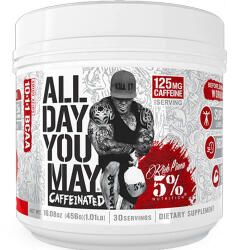 Rich Piana 5% Nutrition All Day You May Caffeinated 30 serv - proteinemag
