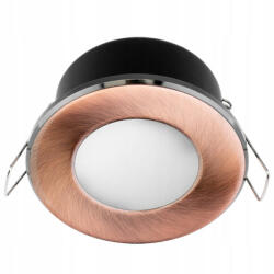 Lumileds HALOGÉN lámpatest süllyesztett fürdőszobai sofit hermetikus AQUS GU10 LUMILED Réz IP44 RÖGZÍTETT (LEDOPRMIA046)