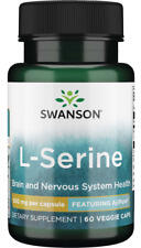 Swanson L-szerin, 500 mg, 60 növényi kapszula