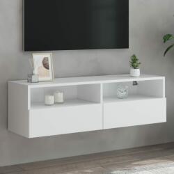 vidaXL fehér szerelt fa fali TV-szekrény 100 x 30 x 30 cm (836882)