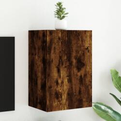 vidaXL füstös tölgy színű szerelt fa fali TV-szekrény 40, 5x30x60 cm (836918)