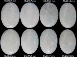  Cabochon Amazonit Angel - Oval - 37-40x25-30x6-8 mm - 1 Buc