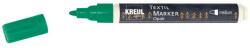  Marker pentru textile Opak Kreul, varf mediu, verde