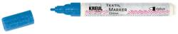  Marker pentru textile Glitter Kreul, varf mediu, albastru