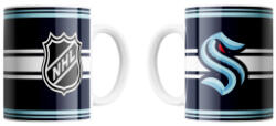 Seattle Kraken bögre FaceOff Logo NHL (330 ml) (96177)