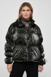 Guess rövid kabát női, fekete, téli, oversize - fekete L - answear - 57 990 Ft