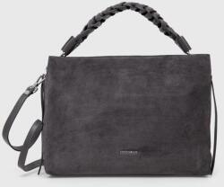 Coccinelle velúr táska szürke - szürke Univerzális méret - answear - 165 990 Ft