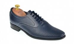 Lucianis style Pantofi eleganti pentru barbati, din piele naturala, bleumarin, Alexander Rome TEST2103 (TEST2103BL)