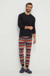United Colors of Benetton pizsama férfi, mintás - többszínű L